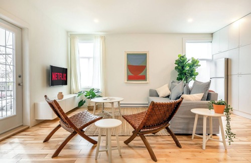 Hochelaga Apartment | HOMA-Comfort&Style-2BR-Spacious-Natural Light-FeelHome-A/C-SelfCheckIn-Metro