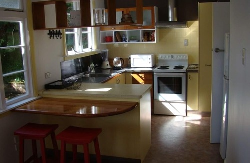 New Plymouth House | Home away from home elevated warm many extras .