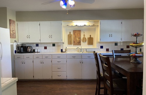 Lubbock House | Home in Medical District. Near TTU & Downtown. Backyard oasis w lots of parking!