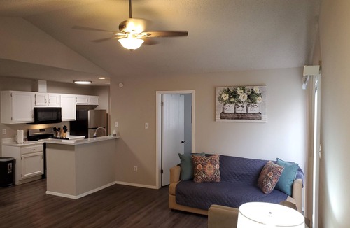 North Star House | Home in NW Austin 2 BR 2 BA Private Parking Private Patio Pet Stays for Free !