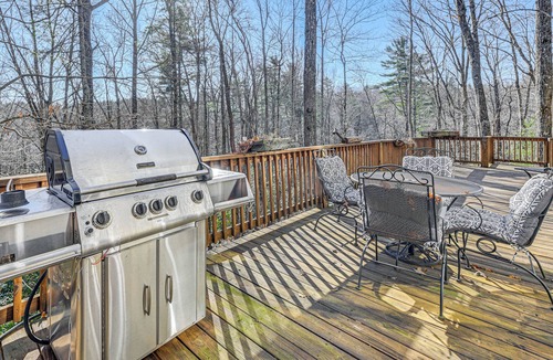 Sapphire House | Home w/Fire Pit & River Access in Sapphire Valley