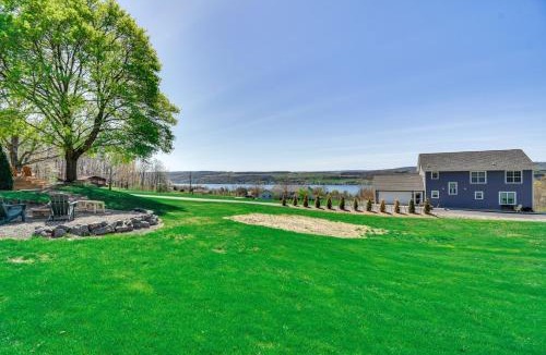 Town of Milo Apartment | Home w/Lake Views on Finger Lakes Wine Trail
