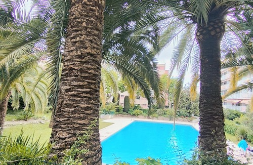 Vallauris Apartment | Home2Sea - Studio Cabin, Pool, Garden, 2 Adults + 3 Children