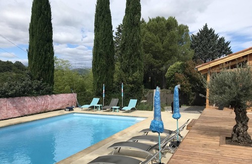Saint-Andre-de-Cruzieres House | Homerez - Big house for 11 ppl. with shared pool at Saint-André-de-Cruzières