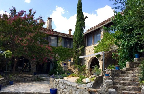 Saint-Andre-de-Cruzieres House | Homerez - Big house for 11 ppl. with shared pool at Saint-André-de-Cruzières