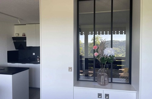 Le Tholy Apartment | Homerez - Apt in Le Tholy with balcony