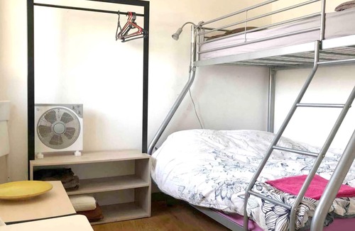 Villejuif Apartment | Homerez - Beautiful studio for 3 ppl. with terrace at Villejuif
