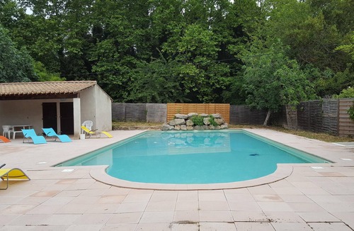 Saint-Pierre-des-Champs House | Homerez - Big house for 9 ppl. with shared pool and terrace at Lagrasse