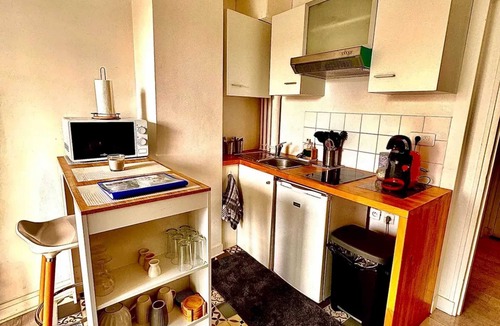 Barriere Saint Marc Apartment | Homerez - Cozy Apartment in Orléans 28 m² with Balcony