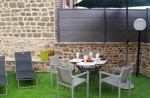 La Ferriere-aux-Etangs Apartment | Homerez - Studio for 2 ppl. with sauna and spa at La Ferrière-aux-Étangs