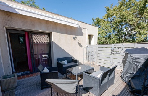 Pardailhan House | Homerez - House for 2 ppl. with shared pool, garden and terrace at Pardailhan