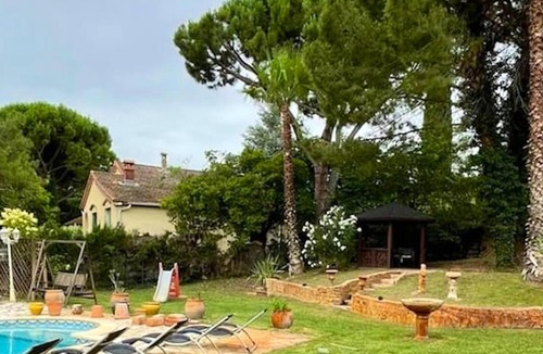 Paulhan House | Homerez - House for 8 ppl. with swimming-pool, garden and terrace at Paulhan
