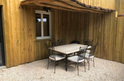 Clermont-Creans Ski Chalet | Homerez - Nice chalet for 7 ppl. with shared pool and terrace at Clermont-Créans