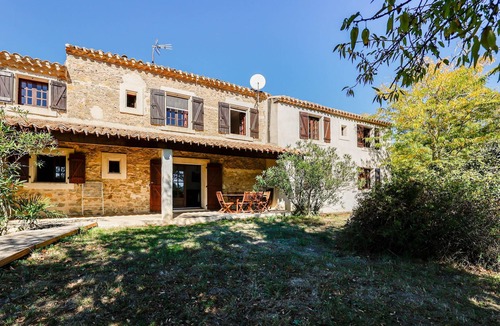 Saint-Pierre-des-Champs House | Homerez - Nice house for 7 ppl. with shared pool, garden and terrace at Lagrasse