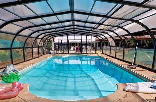 Chomerac Villa | Homerez - Villa for 10 ppl. with swimming-pool, jacuzzi and terrace at Chomérac