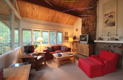 Aspen Cabin | Homey Lodge - private hot tub, walk to lifts at Highlands of Aspen