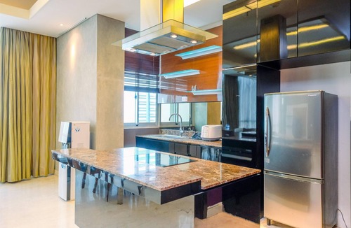 Bangka Apartment | Homey Penthouse 3Br With Extra Room Kemang Village Apartment