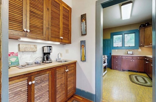 Lake Junaluska House | Homey two-story home with shared pool, WiFi, & full kitchen - dog-friendly