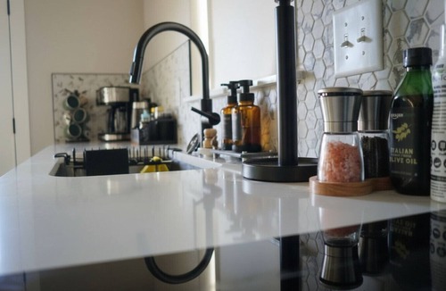 Jamestown House | Honeymoon View: Modern Luxe, Hot Tub & King Bed