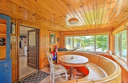 Horicon House | Horicon Riverfront Retreat with Deck, Dock and Patio
