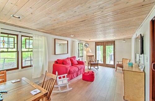 Horicon House | Horicon Riverfront Retreat with Deck, Dock and Patio