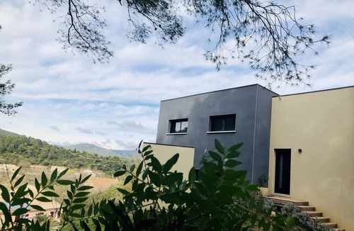 Durban-Corbieres House | "Horizon " Modern cottage - Swimming pool - Panoramic view