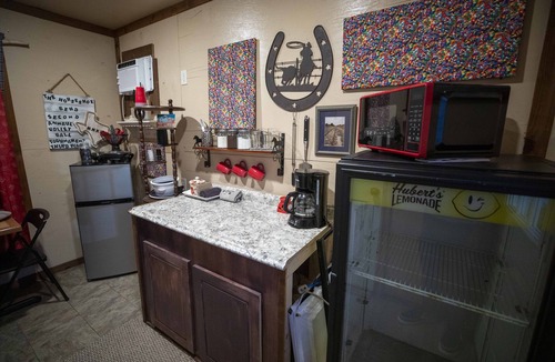 Whitesboro House | Horseshoe Cabin 3 - Swim in the Blue Lagoon - Dog Friendly!
