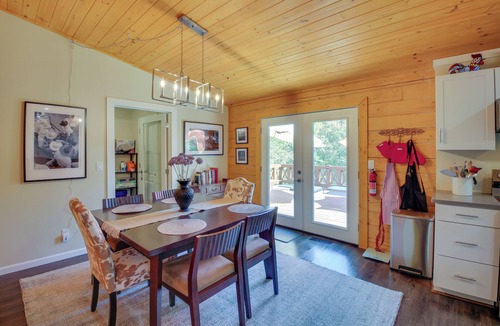 Hot Springs Village Cabin | Hot Springs Cabin w/Deck + Mountain Views!