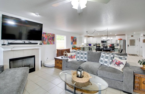 Hot Springs Apartment | Hot Springs Retreat w/Fireplace on Lake!
