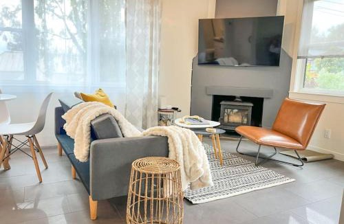 San Anselmo Apartment | Hot Tub Bright Modern steps to downtown