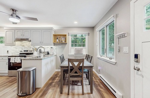 Gloversville House | Hot Tub + Deck: Waterfront Home on Sacandaga Lake