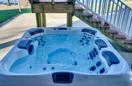 Cadiz House | Hot Tub, Dock & Views: Waterfront Home in Cadiz!
