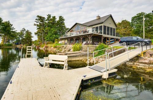Wellesley Island House | Hot Tub & Dock: Waterfront Wellesley Island Home!