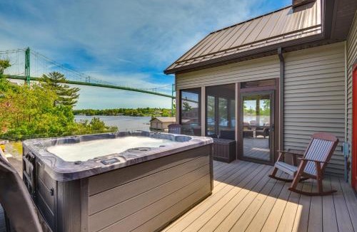 Wellesley Island House | Hot Tub & Dock: Waterfront Wellesley Island Home!