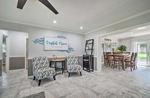 Crystal River House | Hot Tub + Game Room: Crystal River Retreat!