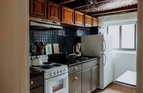 Old Town Apartment | Hot Tub + Pool! Cowgirl Suite at The Desert Compass