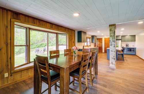 Burnsville Cottage | Hot Tub Relaxation: Mountaintop Gem in Burnsville!
