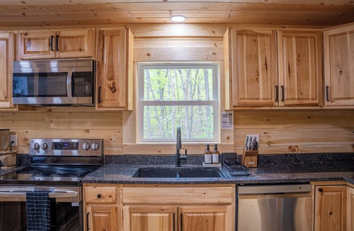 Shenandoah Cabin | Hot Tub, Sauna, Game Room, Fire Pit, EVSE