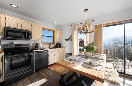 Chalet Village Ski Chalet | Hot Tub w/Gorgeous Views - King Bed - EV Charger