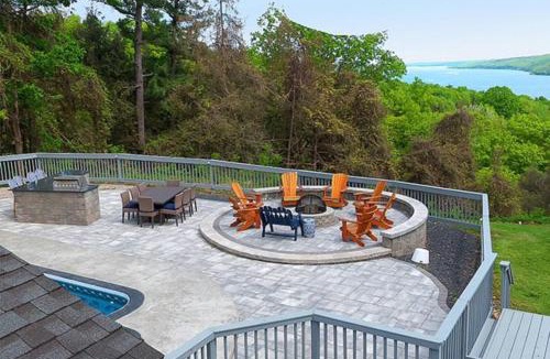 Naples House | Hot Tub While Taking In Lake Front View