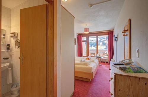 Les Mosses Hotel | Hotel Relais Alpin Twin Room Ski In-Out 3, Les Mosses, Switzerland