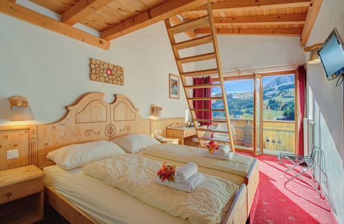 Les Mosses Hotel | Hotel Relais Alpin Family Loft & Balcony1, Les Mosses, Switzerland
