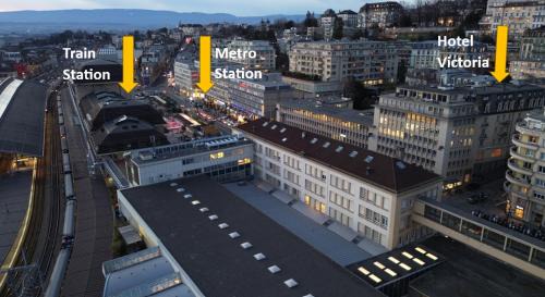 Lausanne Center Hotel | Hotel Victoria