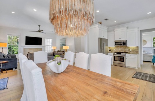 Demere Park House | Houdini by the Sea! Heated Pool and Newly Landscaped Pool Area | Walk to Beaches and Village Area