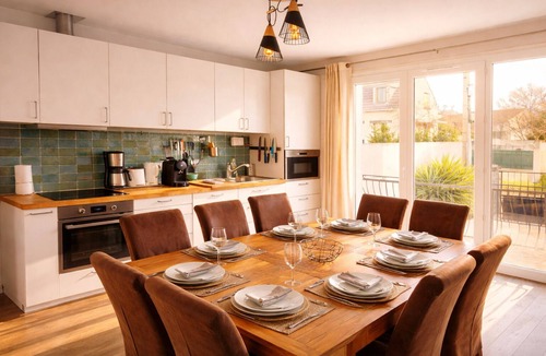 Saint-Denis House | House 12 persons, 6 bedrooms, with garden - Quick access Paris/stade de France !