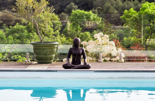Beaufort House | House 2 cottages in the heart of nature in a village. superb view swimming pool