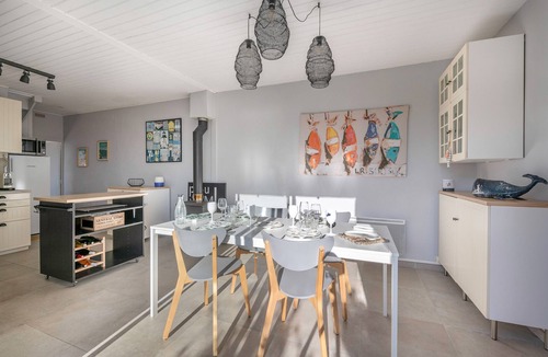 La Bernerie-en-Retz Ski Chalet | House 30m from the sea - garden for 4
