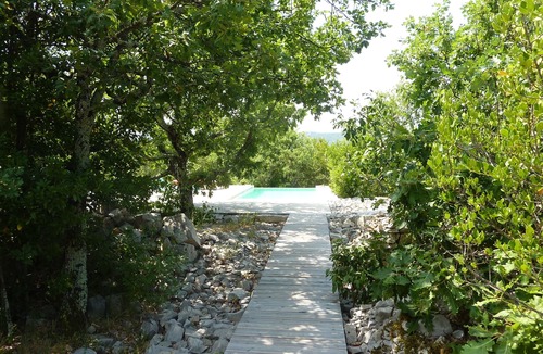 Les Vans House | House 8 pers. with private pool in a beautiful natural environment
