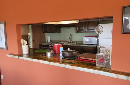 Northeast Heights House | House against the Sandia mountains