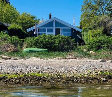 Hesselager House | House By Great Belt With Bridge View